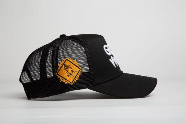 God’s Work- Signature Series Black Mesh Snap-back