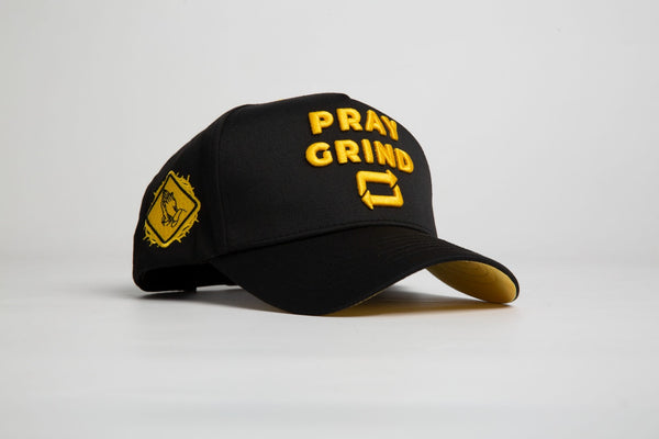 Pray Grind Repeat- Signature Series WU-YLW Snap-Back