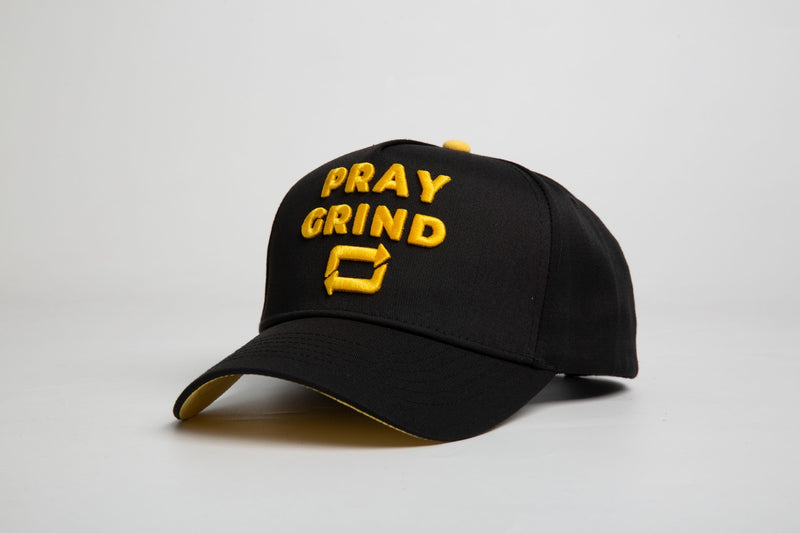Pray Grind Repeat- Signature Series WU-YLW Snap-Back
