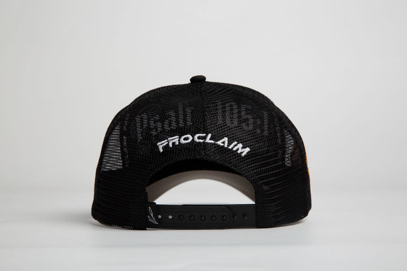 God’s Work- Signature Series Black Mesh Snap-back
