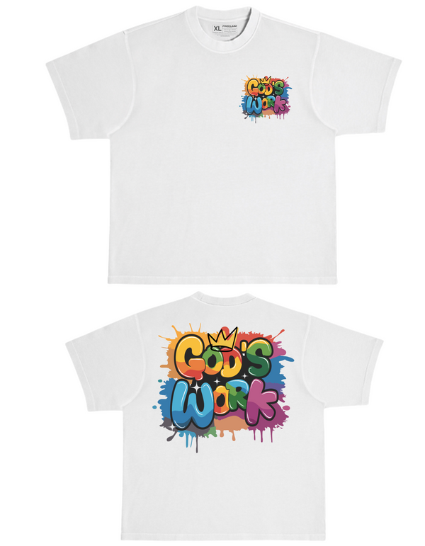 God's Work Graffiti  T-Shirt