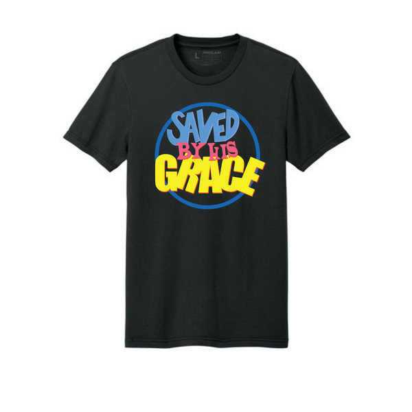 Saved By His Grace  T-shirt
