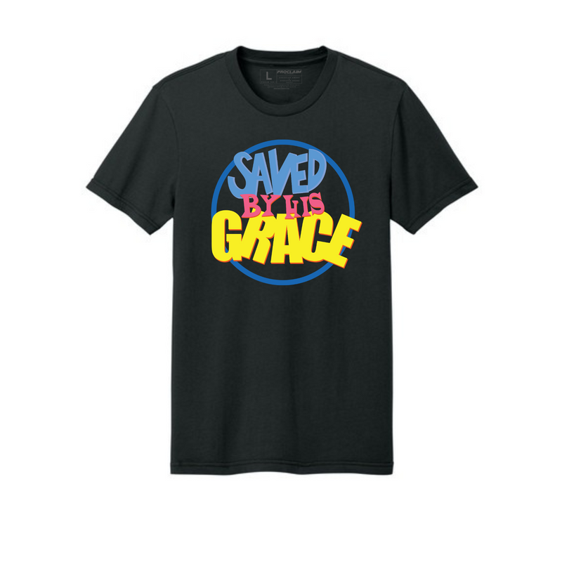 Saved By His Grace  T-shirt