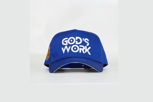 God’s Work- Signature Series Cobalt Snap-Back