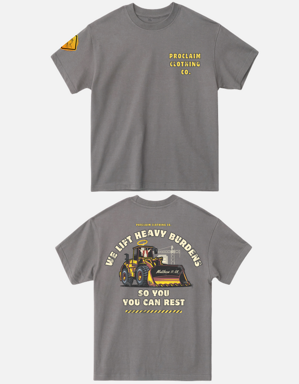 Matthew 11:28  T-shirt (ash soil)