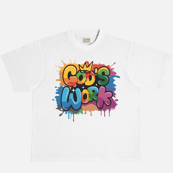 God's Work Graffiti  T-Shirt