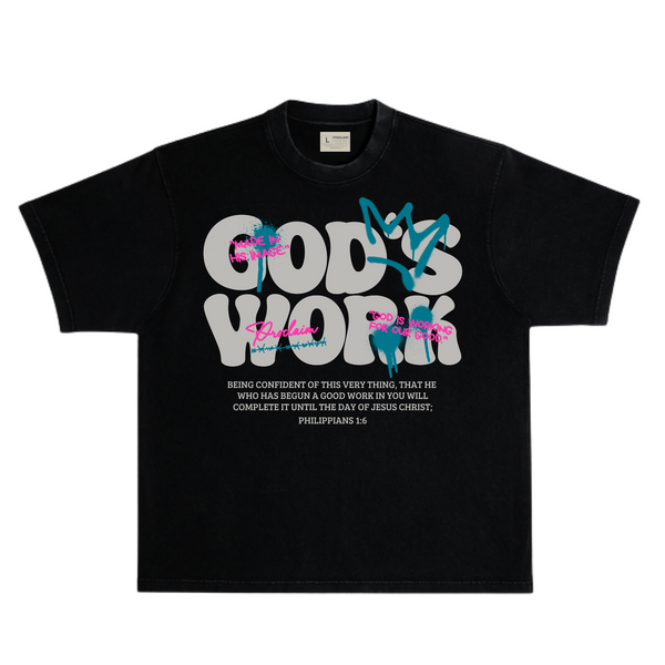 God's Work Urban T-Shirt (Various Color Options)