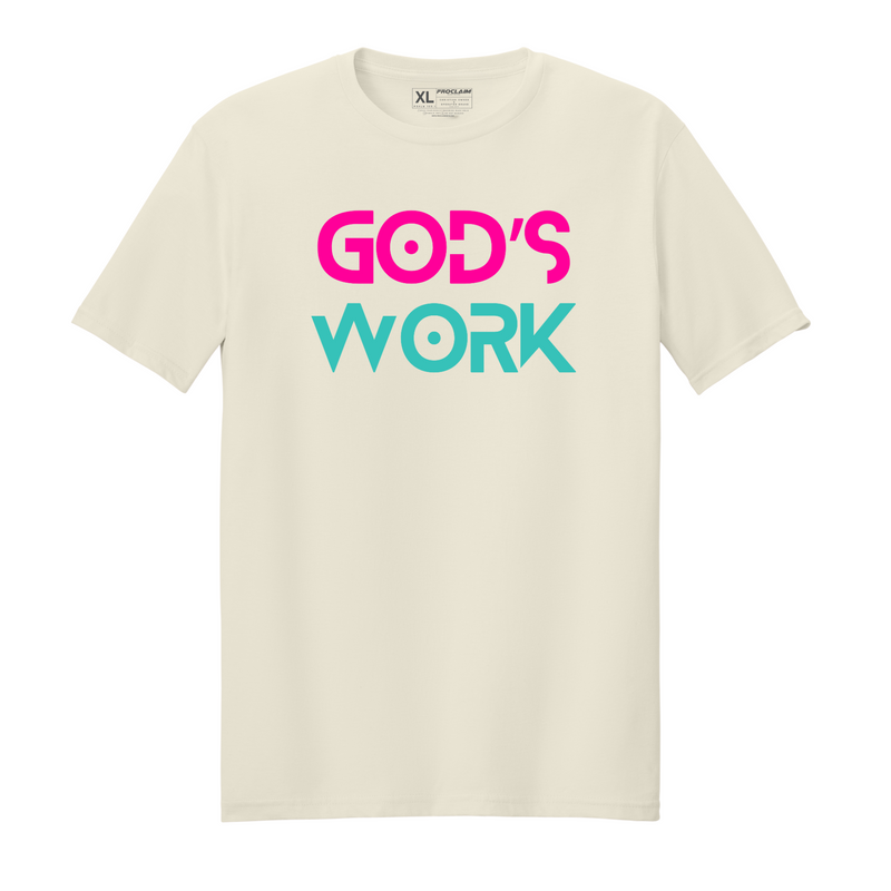 God's Work T-Shirt (various color options)