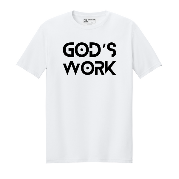 God's Work T-Shirt (various color options)