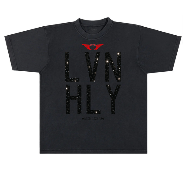 LVN HLY LUX RHINESTONE SHIRT